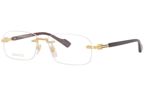 mens gucci eyeglasses rimless|Gucci eyeglasses clearance.